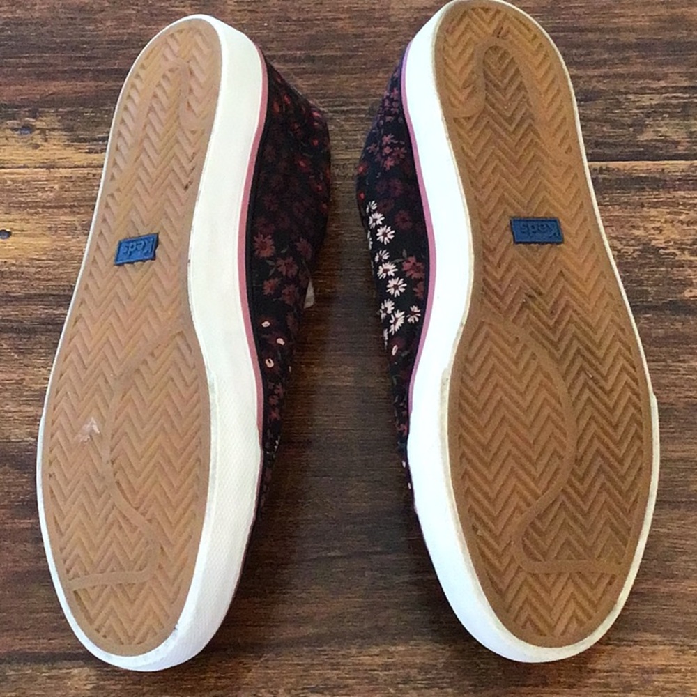 Keds floral canvas sneakers 8.5 - Picture 5 of 6